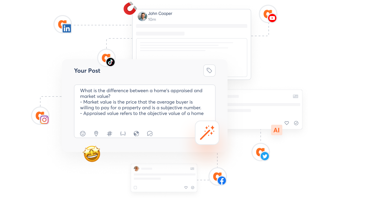 A view of quickly enhance your content